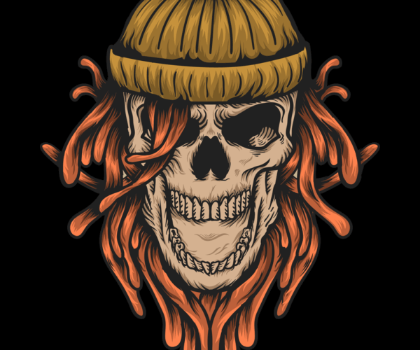 Dread Skull - Reggae Style