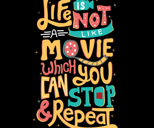 Movie Life - Truthful Lettering