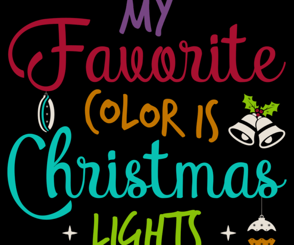Christmas Lights - Holiday Cheer Design