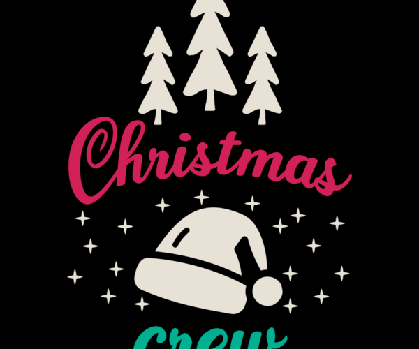 Christmas Crew - Holiday Vector Design