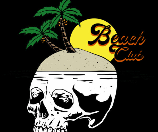 Beach Skull - Tropical Island Vibe