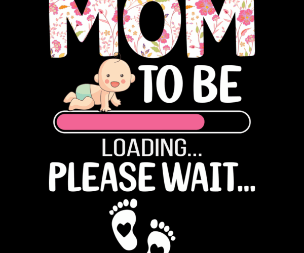 Mom To Be - Floral Announcement