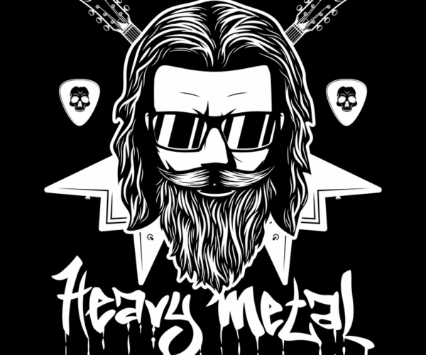 Rock Fest - Heavy Metal Mascot