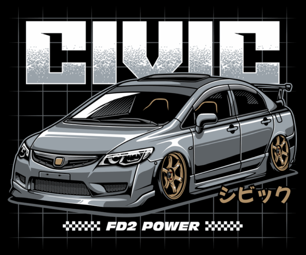 Tuned Civic FD2 - Street Power