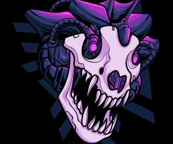 Cyber Skull - Tech Horror