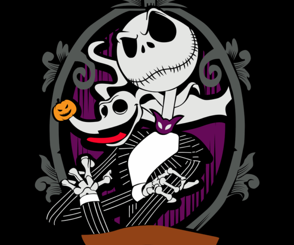 Jack & Zero - Halloween Portrait