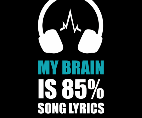 Headphones Art - Song Lyrics Statement