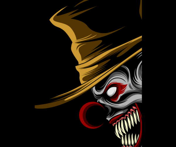 Evil Clown - Wicked Grin