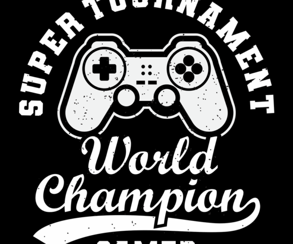 Retro Game Controller - World Champion Tee