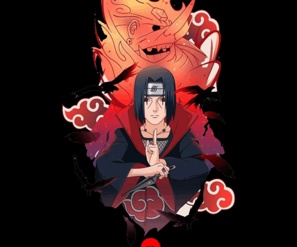 Itachi Uchiha - Susanoo Silhouette