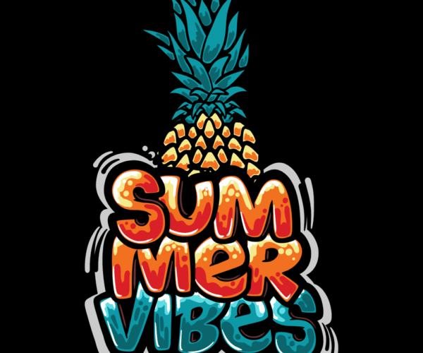 Summer Vibes - Tropical Pineapple Edition