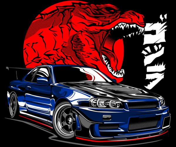 Godzilla R34 - Apex Predator