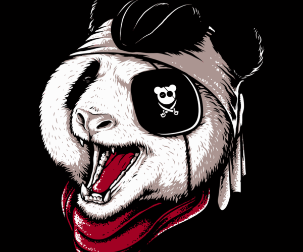 Pirate Panda - Bandana Bandit