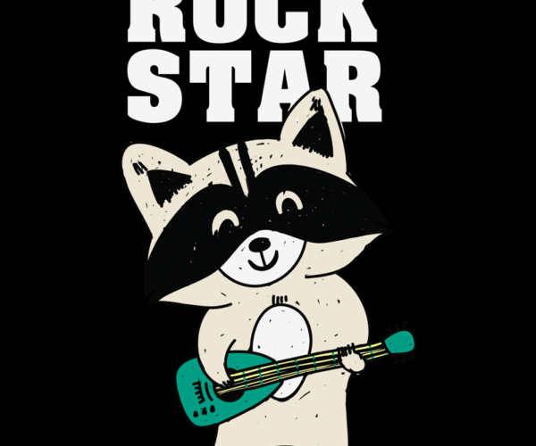 Rockstar Raccoon - Guitar Hero