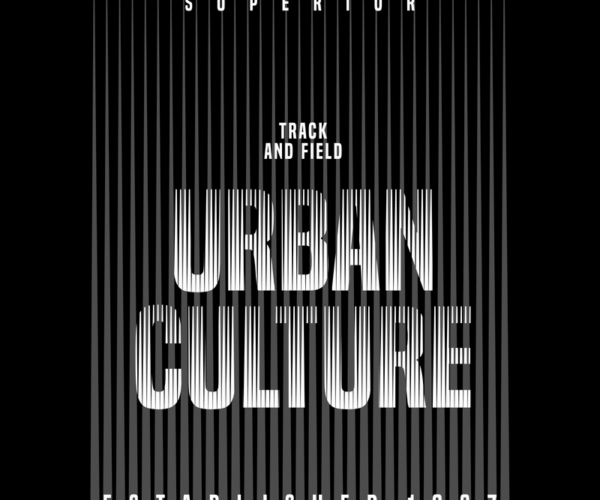 Urban Culture - Track & Field Graphic