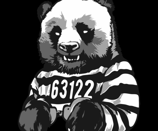 Jailbird Panda - Comical Criminal