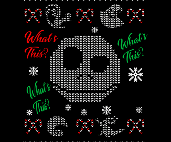 Nightmare Before Christmas - Knitted Jack Skellington
