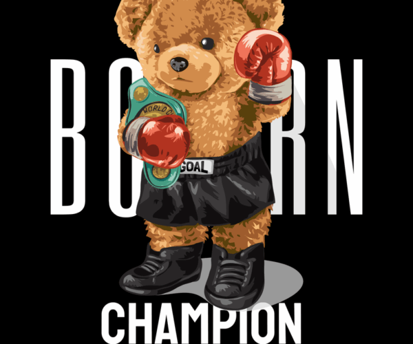Boxer Bear - Champion Spirit