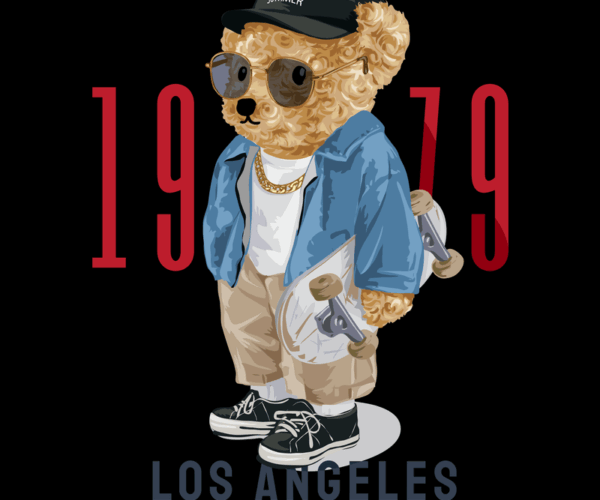 Skate Bear - Los Angeles Republic Edition