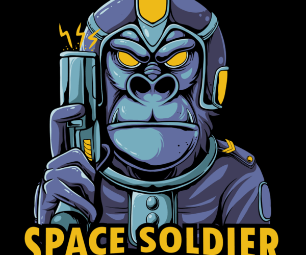 Space Gorilla - Armed Protector
