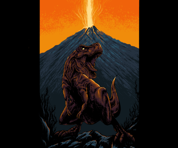 T-Rex Eruption - Prehistoric Fury
