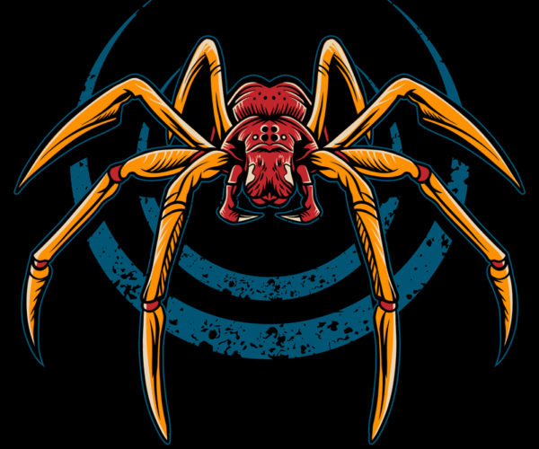 Arachnid Art - Menacing Spider Design