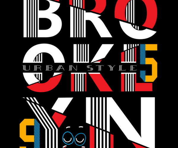 Brooklyn Typography - Stylized Design