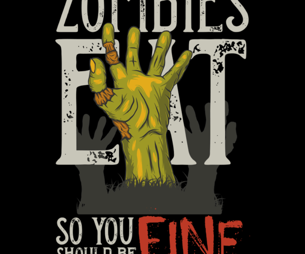 Zombie Chow Down - Humorous Survival Guide