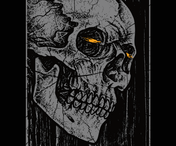 Grim Skull - Fiery Eyed