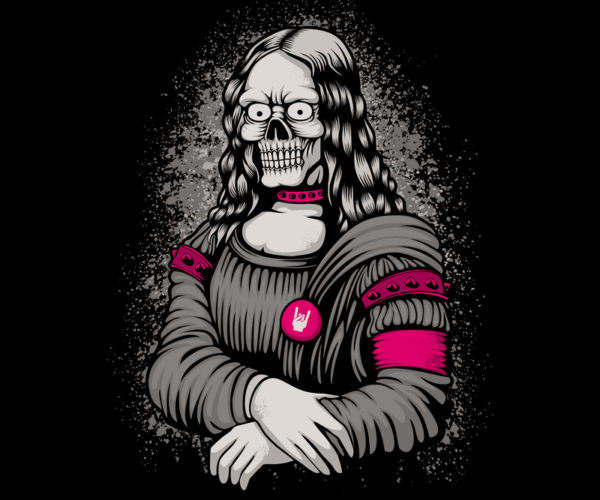 Mona Lisa - Heavy Metal Makeover