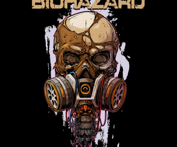 Toxic Skull - Biohazard Edition