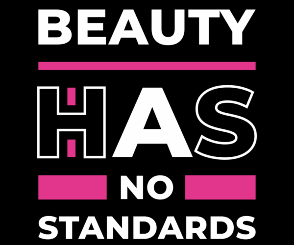 Beauty Standards - Typography Graphic
