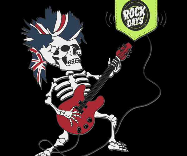 Punk Rock Skeleton - British Invasion