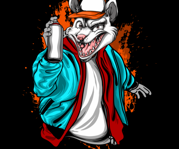 Rat Rogue - Urban Graffiti Artist