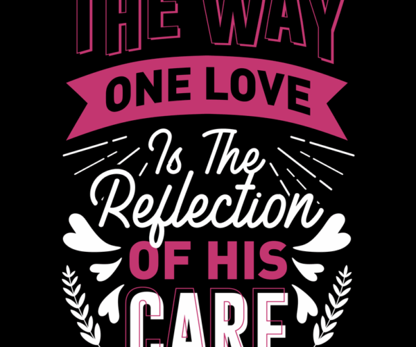One Love Reflection - Inspirational Typography