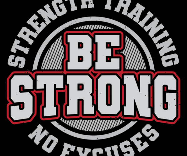 Strength Training - Motivational Graphic