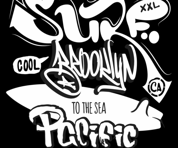 Surf Brooklyn - Graffiti Style