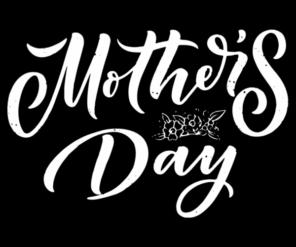 Mother's Day - Floral Accent Typography