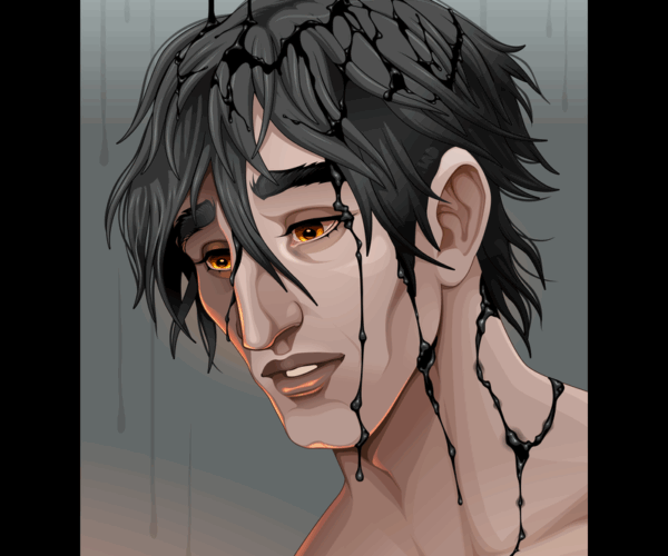 Oiled Soul - Melancholy Portrait