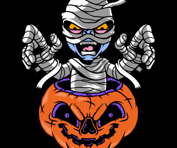 Mummy Surprise - Pumpkin Pop-Up
