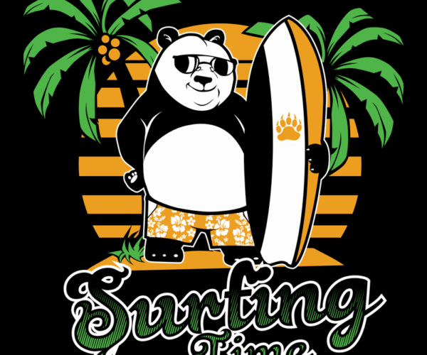 Surfing Panda - Tropical Vibes