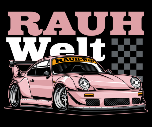 RWB Porsche - Pink Outlaw