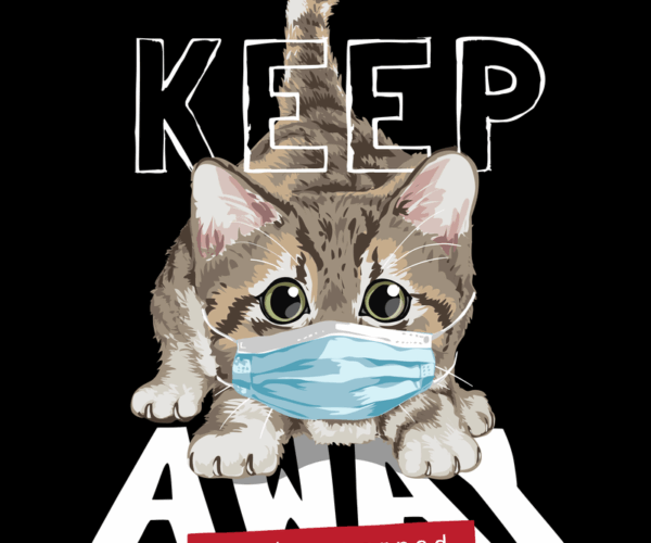 Masked Kitten - Socially Distant Design