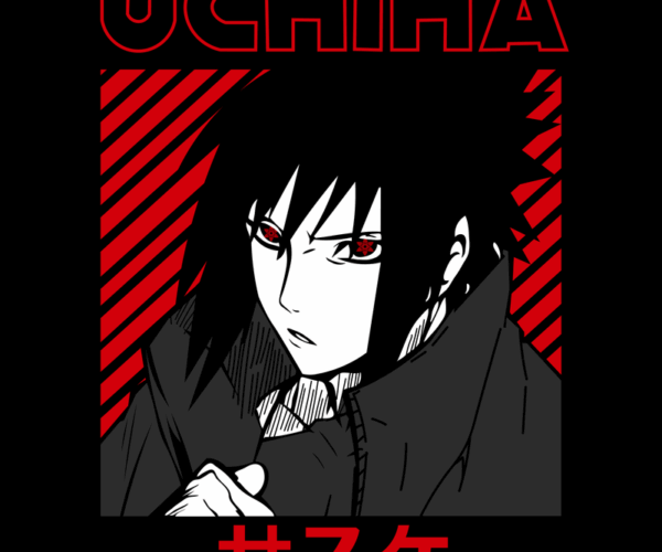 Sasuke Uchiha - Sharingan Stare
