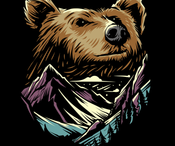 Majestic Bear - Mountain Vista