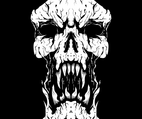 Demonic Skull - Macabre Nightmare