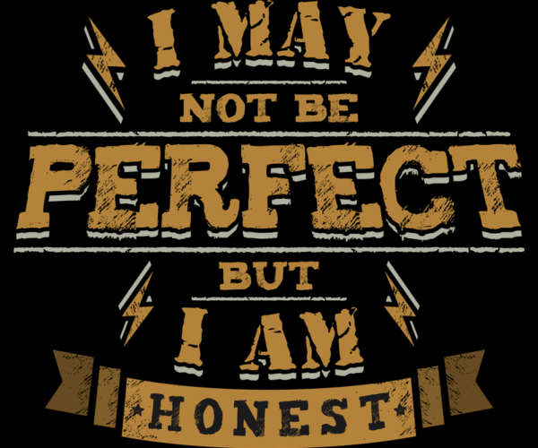 Honest Intentions - Vintage Style Graphic