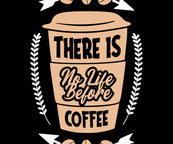 Coffee Cup Graphic - Caffeine Fix