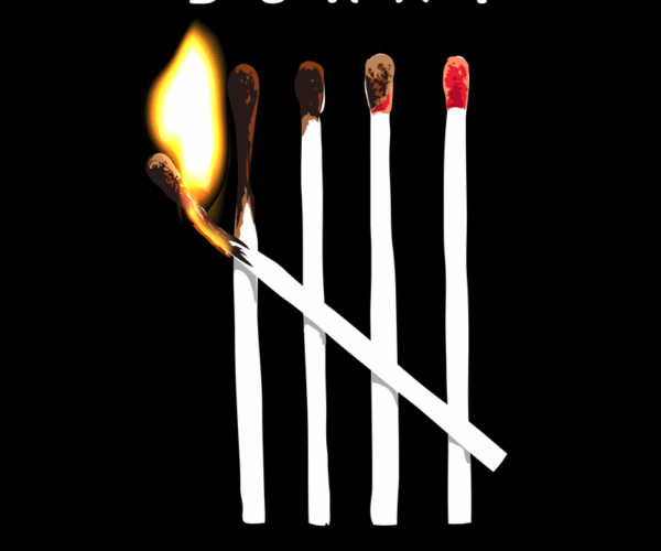 Burnt Matches - Conceptual Illustration