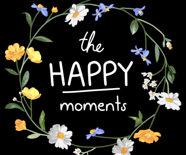 Floral Wreath - Happy Moments